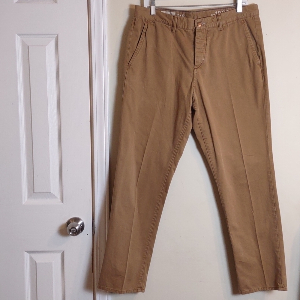 Gap 1969 Men's dark Khaki Chino's
